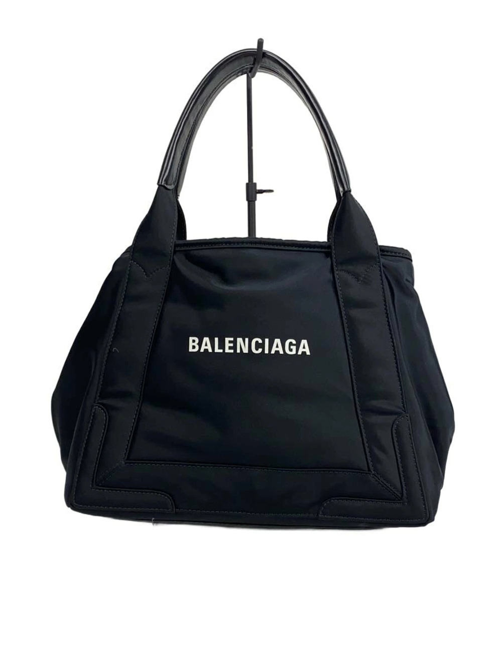 Balenciaga Navy Blue Cabas tote bag black